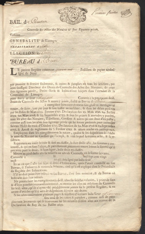 17 juin 1729-28 novembre 1729