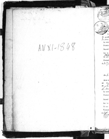 Naissances (1803-1848)