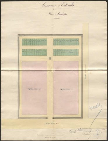 Eglise. Presbytère. Cimetière ; concessions. Puits. Place publique. Lac de Mongovie. Mairie.