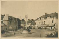 Egletons : "La Corrèze touristique - Cité d'Egletons - Carrefour Grafouillière - Le lampadaire, route de Tulle".