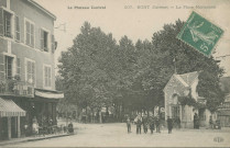 Bort-les-Orgues : "Le plateau central - 507. Bort (Corrèze) - La place Marmontel".