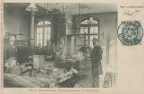 Tulle : "Tulle - Hôtel des postes - Travaux préparatoires à la distribution".