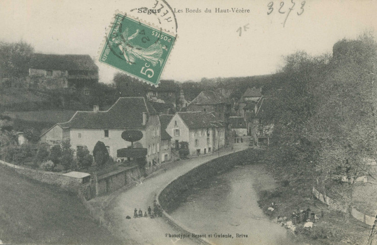 Ségur-le-Château : "Ségur - Les bords du Haut-Vézère".