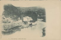 Bort-les-Orgues : "7. - L'île Verdier, à Bort (Corrèze)".