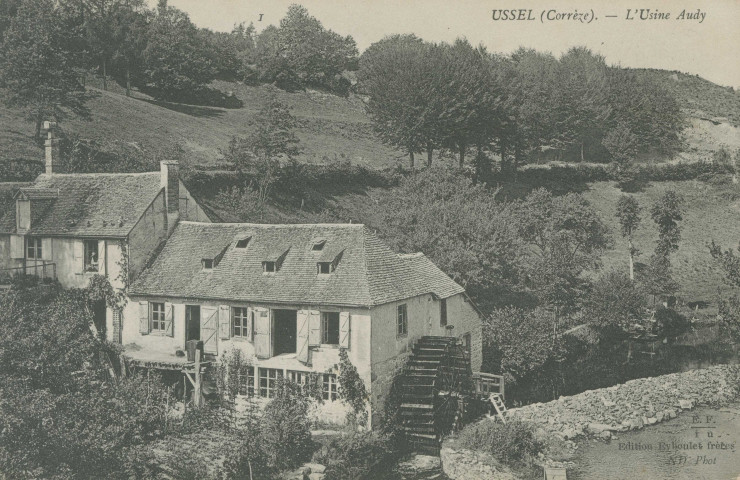 Ussel : "Ussel (Corrèze).- L'usine Audy".