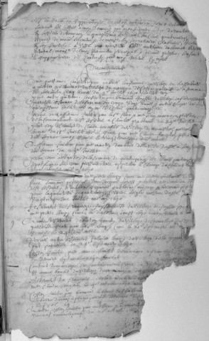 Répertoire chronologique : 5 juillet 1690-19 mars 1733