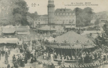 Brive-la-Gaillarde : "18 - Corrèze - Brive - La Guierle pendant les foires franches".