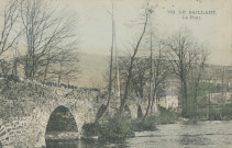 Voutezac : "182. Le Saillant. - Le pont".