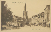 Tulle : "Tulle - Place Gambetta".