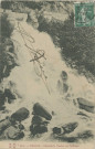 Allassac : "202. - Corrèze. - 18. - Cascade la Vézère au Saillant".