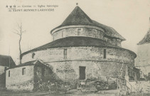 Saint-Bonnet-la-Rivière : "Corrèze - Eglise historique de Saint-Bonnet-Larivière".
