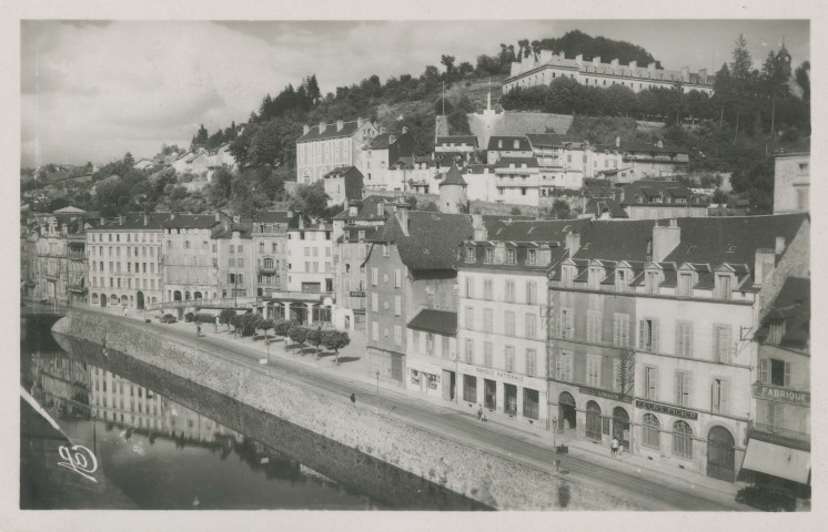 Tulle : "141 Tulle - Quai Gabriel Péri et caserne Marbeau".