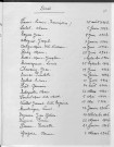 Tables décennales des décès (1943-1952)