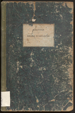 Délibérations du conseil municipal. 24 mai 1874-15 février 1880