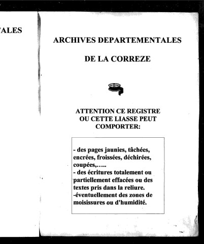 Naissances, mariages, décès (1863-1872)