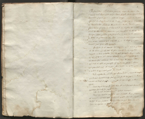 Délibérations du conseil municipal. 6 mars 1811-3 juin 1838