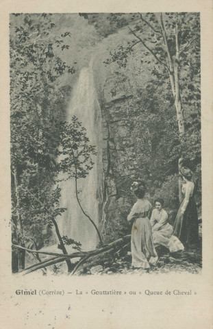 Gimel : "Gimel (Corrèze) - La "Gouttatière" ou "Queue de cheval"".