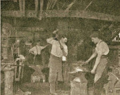 "Chez le Maréchal-ferrant - Corrèze".