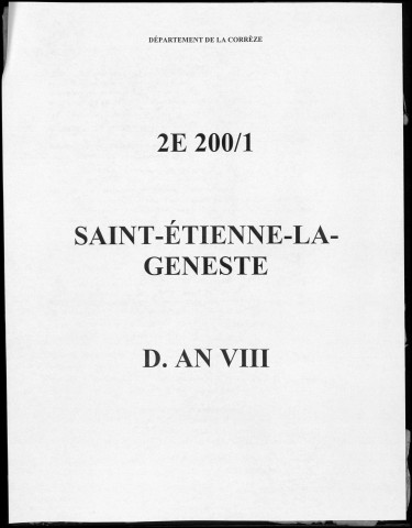 Décès (1800)