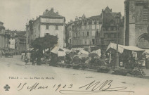 Tulle : "Tulle - 10 - La place du marché".