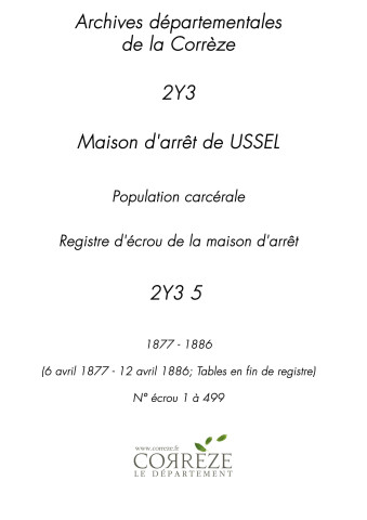 6 avril 1877 - 12 avril 1886