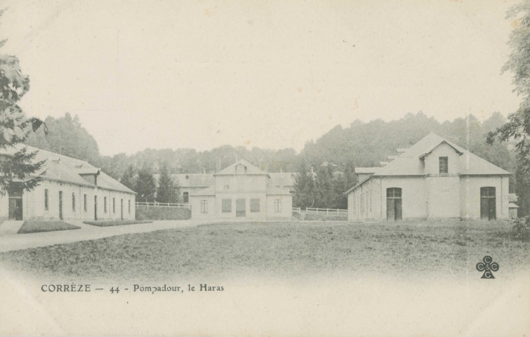 Arnac-Pompadour : "Corrèze - 44 - Pompadour, le haras".