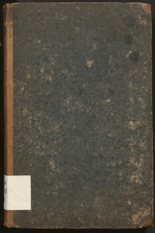 Délibérations du conseil municipal. 27 novembre 1831-04 février 1838