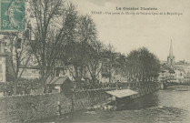 Tulle : "La Corrèze illustrée - Tulle - Une partie du champ de foire et quai de la République".