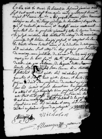 janvier-mai 1782