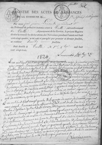 Naissances (1824-1848)