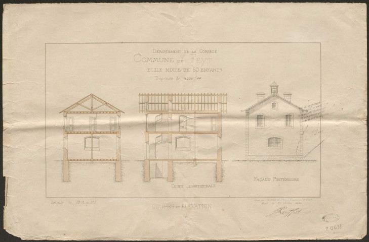 Maison d'école.