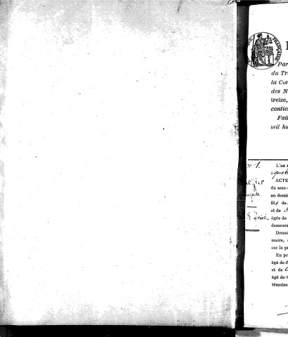 Naissances, mariages, décès (1893-1902)