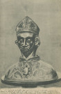 Soudeilles : "82 Buste de St-Martin - Eglise de Soudeilles (Corrèze) - Oeuvre d'art".