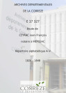 Répertoire alphabétique : A-V