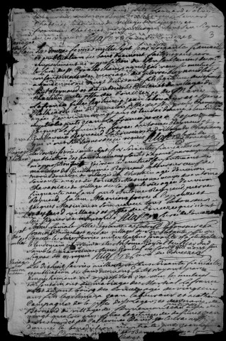 Baptêmes, mariages, sépultures (1760-1792)