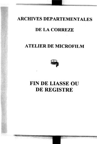 Tables décennales des décès (1803-1812)