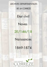 Naissances (1869-1874)
