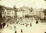Les gymnastes au pont de la Barrière.