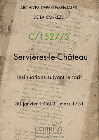 30 janvier 1750-31 mars 1751