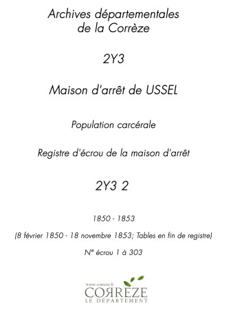 8 février 1850 - 18 novembre 1853