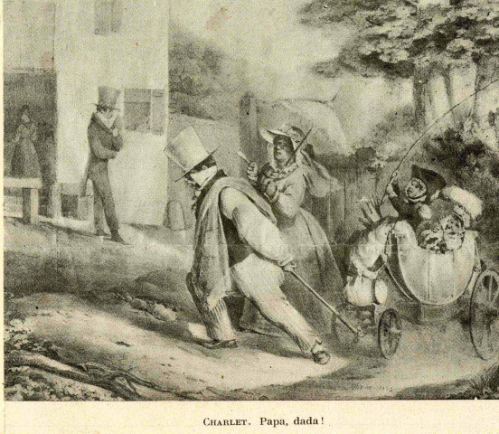 "Charlet. Papa, dada".