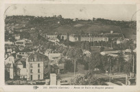 Brive-la-Gaillarde : "205 Brive (Corrèze) - Route de Tulle et hospice général".