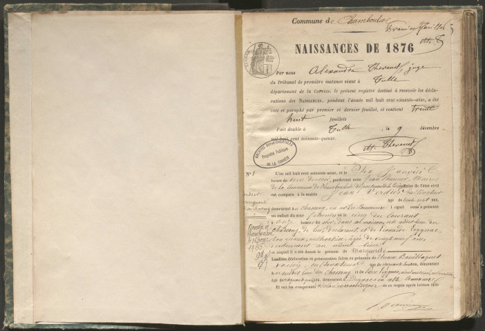 Naissances (1876-1881)