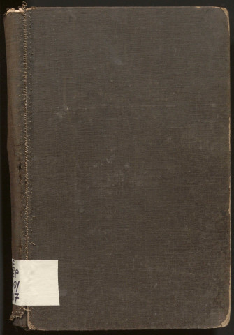 Délibérations du conseil municipal. 18 septembre 1892-5 juillet 1908