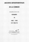 Mariages (1883-1902)