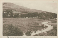 Le Lonzac : "Environs du Lonzac (Corrèze) - Les Monédières - Route de Chaumeil".