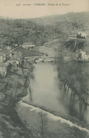 Vigeois : "245 Corrèze - Vigeois - Vallée de la Vézère".