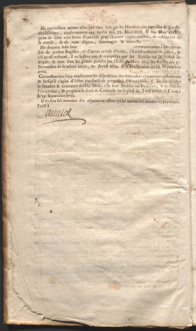 1er avril 1744-3 février 1745