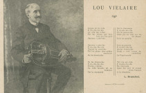 Folklore : "Lou vielaire". Paroles d'une chanson de léon Branchet en langue limousine.