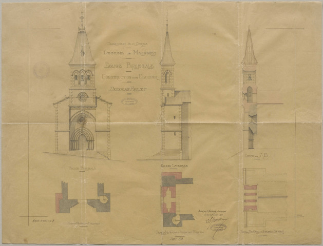 Eglise. Presbytère. Cimetière ; concessions. Champ de foire. Halle aux grains. Monument aux morts. Bureau de poste. Eclairage public.